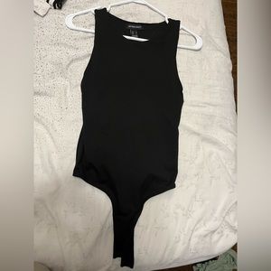 Black bodysuit tank